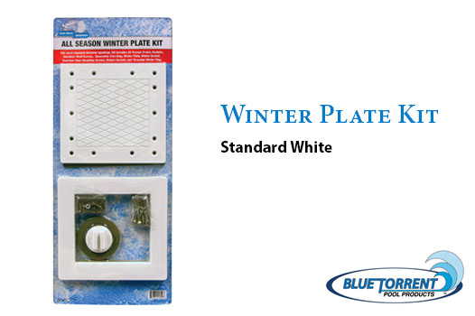 standard white winter cover plate kit