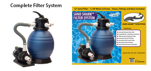 sand shark filter